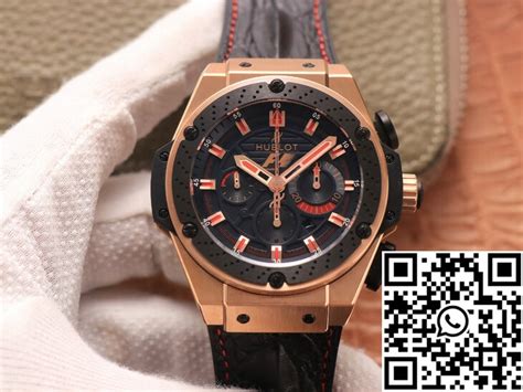 black hublot king power|Hublot ferrari king power.